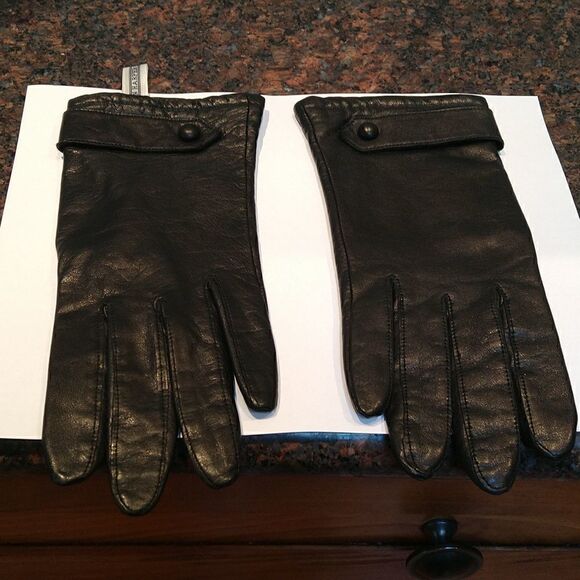 Joan Harper Vegan Leather Gloves. - Picture 1 of 4